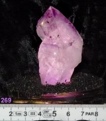 Amethystkristall beleuchtbar Nr. 269 