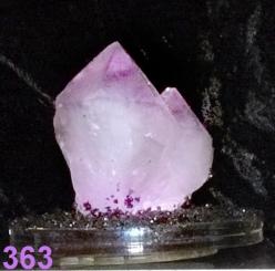 Amethystkristall beleuchtbar Nr. 363 