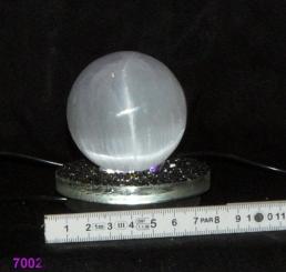 Selenitkugel beleuchtbar Nr.702 