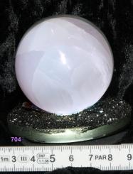 Selenitkugel beleuchtbar Nr.704 